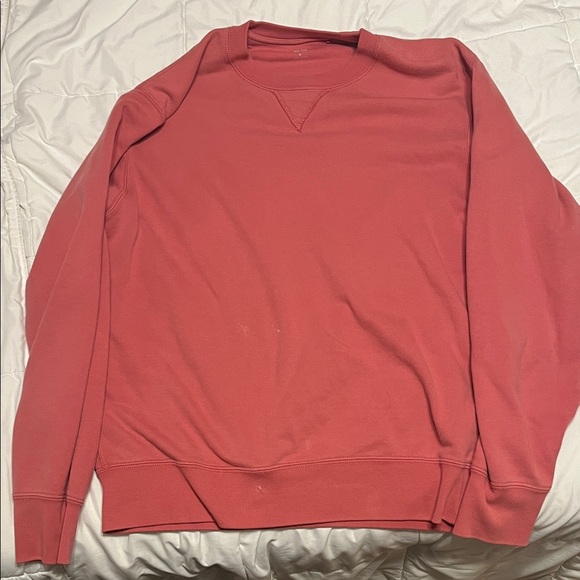 Uniqlo Men's Coral Crewneck Sweater